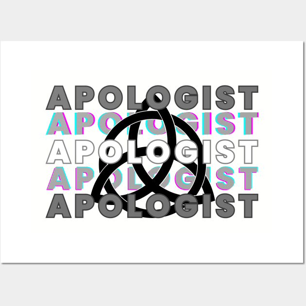 Apologist - Trinity Knot Wall Art by Proxy Radio Merch